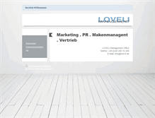 Tablet Screenshot of love-li.de